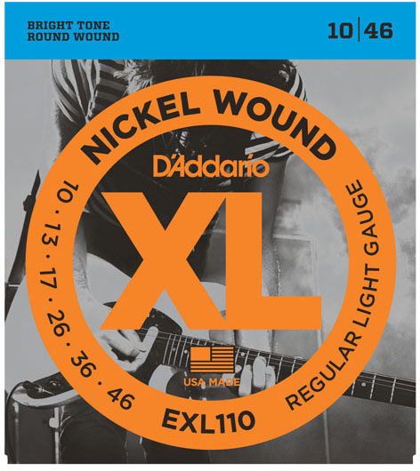 Daddario EXL110 REGUAR LIGHT GAUGE 10-46