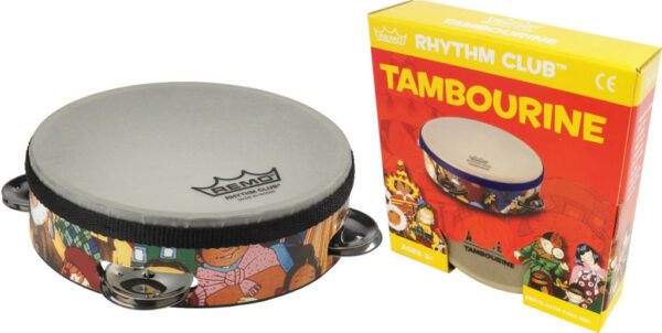 REMO RH-2106-00 RHYTHM CLUB 6" X 1.75" TAMBOURINE