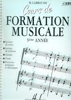 Cours de Formation Musicale - Volume 5 -Marguerite Labrousse