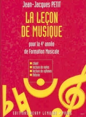 La leçon de musique - 4ème année - Jean-Jacques Petit
