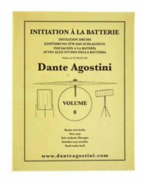AGOSTINI INITIATION À LA BATTERIE VOLUME 0