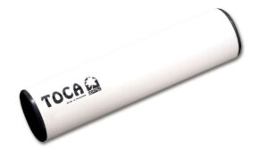 Toca 8" Round PVC Shaker, White