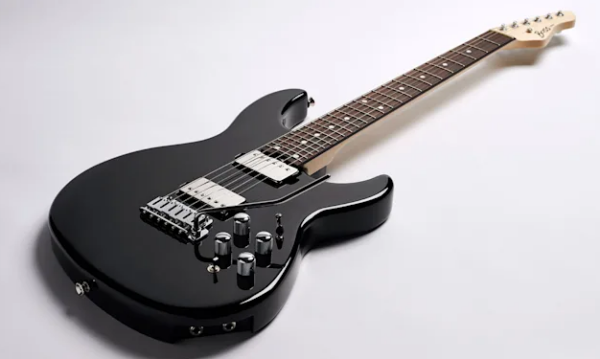 Boss Eurus GS-1 Black guitare électrique avec synthétiseur intégré – Image 3
